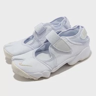 Nike 休閒鞋 Wmns Air Rift BR 女鞋 淡藍色 白 忍者鞋 經典 涼鞋 魔鬼氈 DJ4639-001