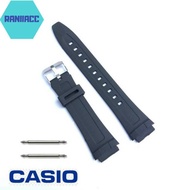 RUBBER STRAP CASIO AW-80 AW80 AW 80 WATCHTALI FREE 2 BLACK PENS.
