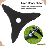 CHEESELY 3 Teeth Brush Cutter Replacement Steel Blade Grass Trimmer Strimmer