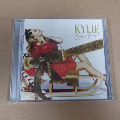Pop Kylie Minogue Music CD Kylie Christmas Album Christmas Wrapping Music Record Cosplay Walkman Car