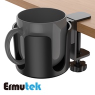 Ermutek Desktop Clip-On Fixed Water Cup Holder/Heightened Design Suitable For Various Types Of Cups/
