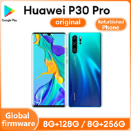Re-furbished Phone HUAWEI P30 Pro 4G Smartphone Android 6.47 inch 8GB+256GB ROM 40MP+32MP Camera 98%