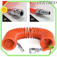 GERTRUD Air Compressor Hose Tube, PU Flexible PU Air Compressor Hose, With Connector With joint