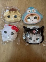 Sanrio Mofusand貓咪造型毛絨環保袋