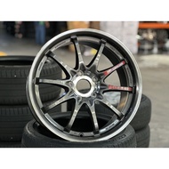NEW 18X9.5J AOW CE28 SL Rim (set of 4) Gunmetal 5X120 for Honda Civic Type R FK8 FL5