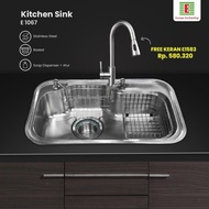 Kitchen Sink Dapur / Bak Cuci Piring Europe Enchanting E1067