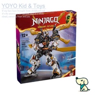 YOYO C2 ZY7X Compatible with Ninjago Mech 71821 Cole's Titan Dragon Mech Thunderfang Dragon of Chaos