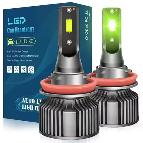 50w Green Lemon LED Fog Light H11 Lime Green 9006 High Brightness LED Fog Light H3 PSX24W PSX26W 881