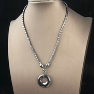 Natural Energy Stone Tai Hertz No Matter Brand Necklace Love Safety Buckle Holiday Birthday Gift for