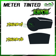 TINTED METER Y15 V1 V2 / Y15ZR STICKER METER TINTED GELAP