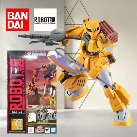Bandai ROBOT Spirits SIDE MS MS-06W Worker Zaku Ver.A.N.I.M.E, Orange Work Tone MSV Mecha For MSV Ho