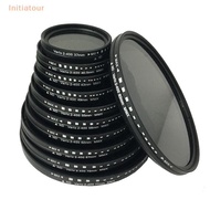 [Initiatour] Fader Variable ND Filter Adjustable ND2 To ND400 Neutral Density 40.5 43 46 49 52 55 58