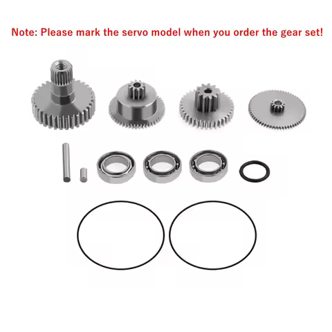 AGFRC Servo Replacement Gear Set Parts With Bearing Pin Shaft for A86 A81 A80 A73 A62 A50 A11CLS A20