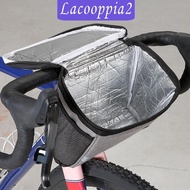 [Lacooppia2] Bike Handlebar Bag for Adult Mountain Road Bikes Pack Bike Front Bag