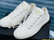 [𝐎𝐔𝐓_𝐋𝐄𝐓 แท้] Converse All Star [ ขาว ] 36-40 (Japan) รองเท้าคอนเวิร์ส ผู้หญิง รองเท้าผ้าใบ สินค้าพร้อมกล่อง