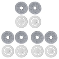 [PIA Store] Selected6X Mop Cloths with Mop Plates for L10 Ultra / L10S Pro / L10S Ultra / L10S Pro U
