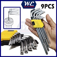 WE 9PCS TORX ALLEN KEYS SET FT TOOLS/ ALLEN KEY SET ( TORX)