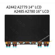 KRCB Ori New LCD Panel Only For Pro Retina 14'' 16" M1 M2 Pro A2442 A2485 A2779 A2780 LCD Screen Dis