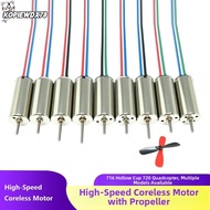 KOPIEWDX78JQ DC Motor, Metal 412 612 614 716 720 8520 1015 1020 High-Speed Coreless Motor,  Multisty