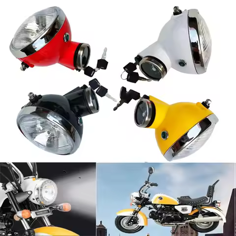 Headlight Headlamp Headlight Assembly Belt Oil for Honda Gorilla Z50 Z50A Z50J Z50R Z50J Z110 Z125 M