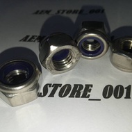 M12 stainless 304 nylon nut A2-70