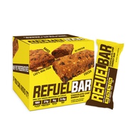 N8 REFUEL ENERGY REAL BAR 10's - Double Choc Chip for Sports Energy Bar, Protein Snack HMS Healthsto