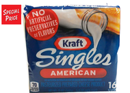 ⚡Shipping Free⚡ American Singles Cheese Slices Kraft🌺 340g