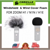 Windscreen Windshield + Wind Cover Foam Combo For Zoom H1 H1N H1E  ,TASCAM DR-05 DR-100