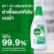 Dettol Laundry Sanitiser เดทตอล ลอนดรี แซนิไทเซอร์ 750 ml [1 ขวด] น้ำยาซักผ้า ฆ่าเชื้อ แบคทีเรียสำหรับเสื้อผ้า