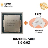 【USED】 Intel Processor Core i5 7400 | 4 CORE 4 THREADS | 65W | LGA1151 | i5-7400