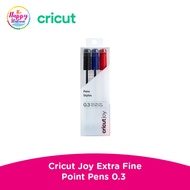 CRICUT | Joy Extra Fine Point Pens, 0.3 - Black/Blue/Red