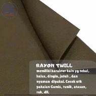 1 ROLL KAIN RAYON TWILL