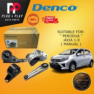 QUALITY DENCO ENGINE MOUNTING SET PERODUA AXIA 1.0 (MANUAL)