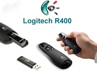 Bút trình chiếu laser Logitech R400 Điều khiển trình chiếu không dây từ xa Logitech R400 Phạm vi 15m
