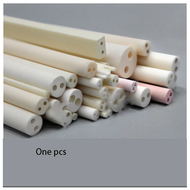 {dfthg} 250mm Double Hole Alumina Ceramic Tube for Acid and Alkali Resistance