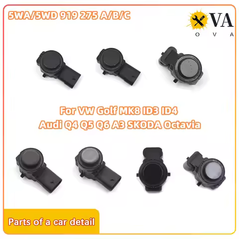 Parking radar sensor,for VW Golf MK8 ID3 ID4 Audi Q4 Q5 Q6 A3 SKODA Octavia，5WA 5WD 919 275 A B C
