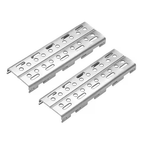 2PCS Stainless Steel Escape Board Anti-skid Plate Climbing Car Skid Plate for TRAXXAS TRX4M SCX24 1/