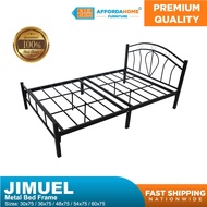 Affordahome Furniture - Jimuel Metal Bedframe Sturdy Quality Frame Furniture Bedframe