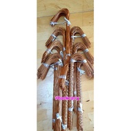 Old bamboo sticks for mata puteh cage use