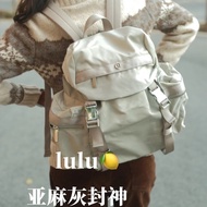 Lululemon Backpack Female wunderlust14L Student School Bag Large Capacity Travel Sports Backpack Mal