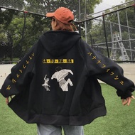 Harajuku Banana Fish Anime Hoodies Eiji Okumura And Aslan Jade Callenreese Manga Coat Zipper