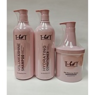 T-T Volume & Shine Shampoo 720ml, Hydrating Conditioner 720ml, Hair Balancing Masque 520ml ( Not acc