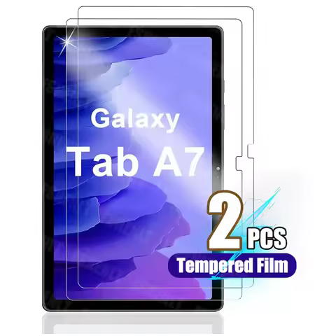 2PCS 9H Tempered Glass Tablet Screen Protector For Samsung Galaxy Tab A7 10.4 Inch SM-T500/T505 Anti