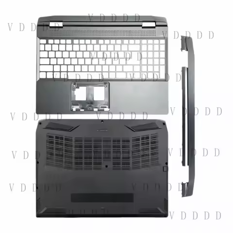 L... for ACER Nitro 5 AN515-46 52SM LCD Back Cover+Bezel+Hinges/Palmrest/Bottom Case