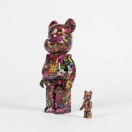 限時特價 $1,800->1,200賣 Bearbrick 400% & 100% Love Psychedelic Paisley (只開盒) Discount Medicom Toy CLOT K