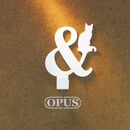 【OPUS東齊金工】當貓咪遇上符號& - 掛勾(白)/壁飾掛鉤/and