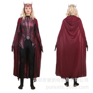 Marvel American Drama Wanda Vision Scarlet Witch cos Costume Wanda Orangutan Red Witch cosplay Same 