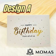 WISH CARD STICKER BIRTHDAY / COMPANY WISH CARD / WISH CARD