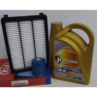 KIA SPORTAGE QL 2.0 (P) 15y-19y Hyundai Tucson TL 16y-20y OIL FILTER+ AIR FILTER+ KOYOMA 5W30 SEMI S
