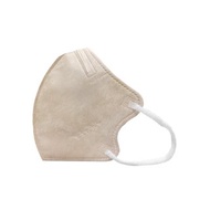 興安-成人小顏3D立體醫用口罩-燕麥奶(一盒50入)MIT台灣製造